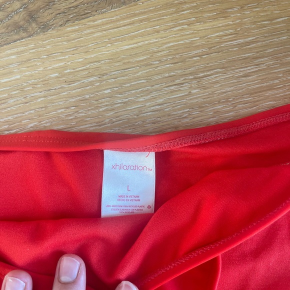 Red One-Shoulder Bikini - Picture 3 of 5